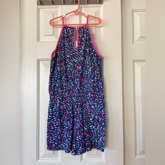 Vineyard Vines for Target Girls School of Whales Romper size L (10/12) - Picture 4 of 5